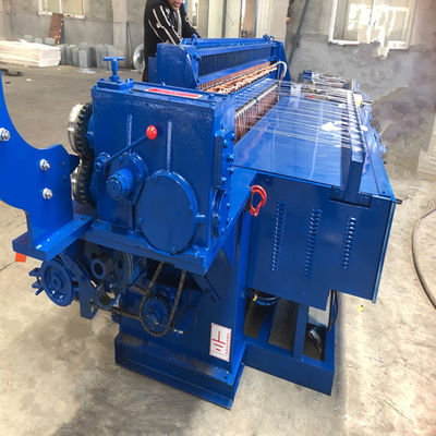 গুণ  PLC Straightening GI Wire Net Making Machine 120m Roll Length কারখানা